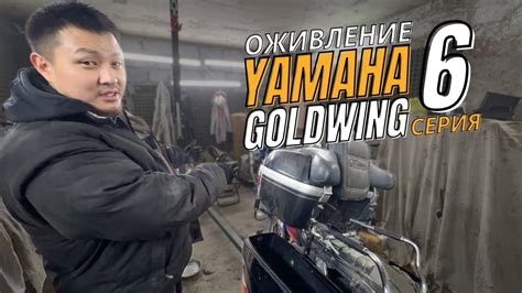 Оживление Yamaha "GOLDWING" Venture Royale 1300. ШЬЮ БОКОВЫЕ СУМКИ ...