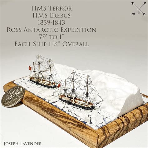 HMS Terror and HMS Erebus — Ships by Joseph Lavender