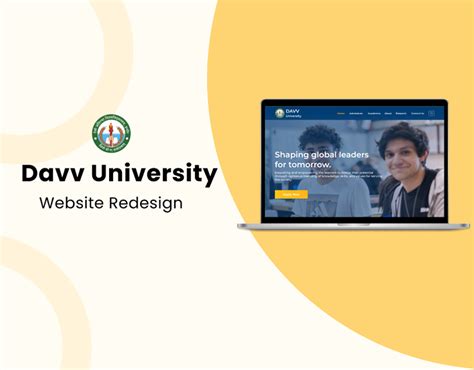 DAVV University Website Redesign on Behance