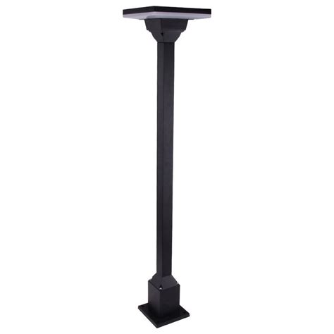 10W Square IP65 Exterior Landscape Aluminum Post Bollard Garden Pillar