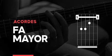 Como Tocar El Acorde De Fa Mayor En La Guitarra Guitarboosters