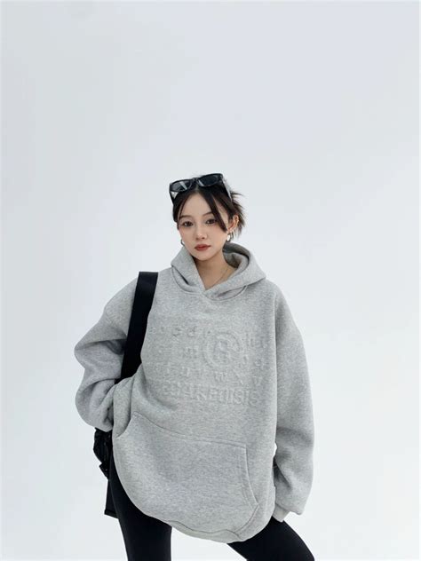 Plump Logo Sweat Hoodie Yls0081 Auroraboutique