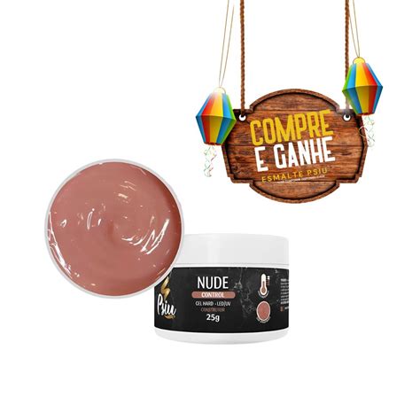 Espaço das Divas Tudo para Nails Designer Produtos para Alongamento de Unhas Gel Nude