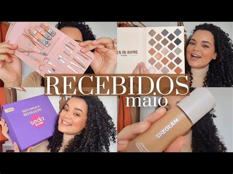 Recebidos Do M S De Maio Produtos Pro Cabelo Maquiagem E Skin Care