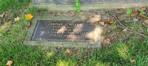 Jerome George Jerry Meyer Sr 1922 1997 Find A Grave Memorial