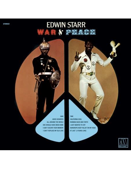 Edwin Starr War Peace Limited 140g Orange Vinyl RSD Essentials