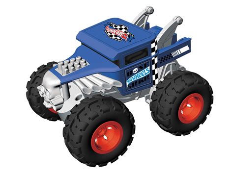 Hot Wheels Monster Truck Bone Shaker Zdalnie Sterowany Mondo Top Bright Sklep Empik