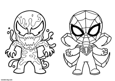 Venom Disegno Bambini - Disegni da colorare di Venom. Disegni da colorare per bambini