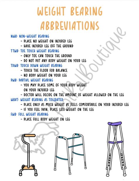 Gait Patterns Assistive Device Weight Bearing Status Study Guide