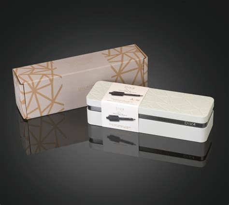 Diva Styling Precious Metals Gold Dust Full Volume Curling Styling Hot Brush Pro