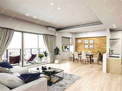 Premium Photo | Living 