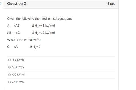 Solved Given the following thermochemical equations: | Chegg.com