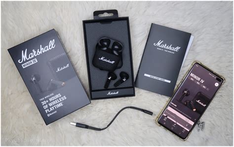 Marshall Minor IV Earbuds – INFLUENSTER – Kyutipie_Misay
