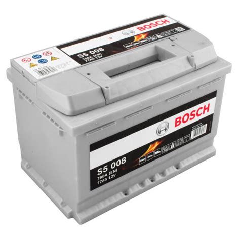 Аккумулятор BOSCH 0092S50080 77Ah 780A купить В наличии
