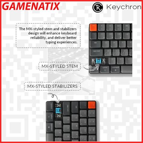 Keychron K3 V1/V2 Optical RGB Ultra-slim Wireless Mechanical Keyboard ...