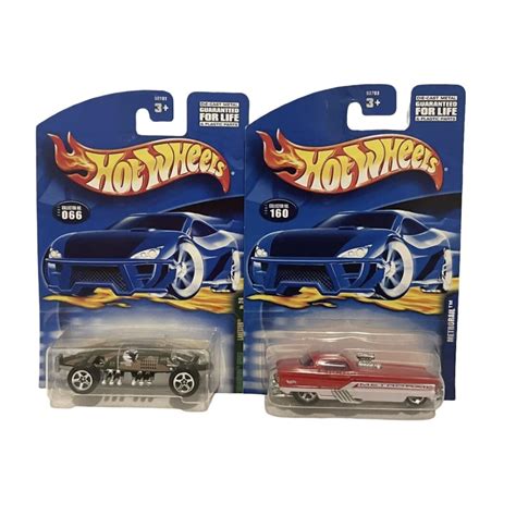 Lot Of 2 Hot Wheels Metrorail And Golden Eagle Year 2000 Collector 160 066 New EBay
