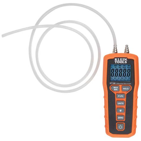 Digital Differential Manometer - ET180 | Klein Tools - For ...