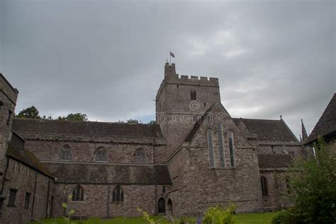 Brecon Cathedral - Brecon Beacons National Park, Wales, UK Stock Photo ...