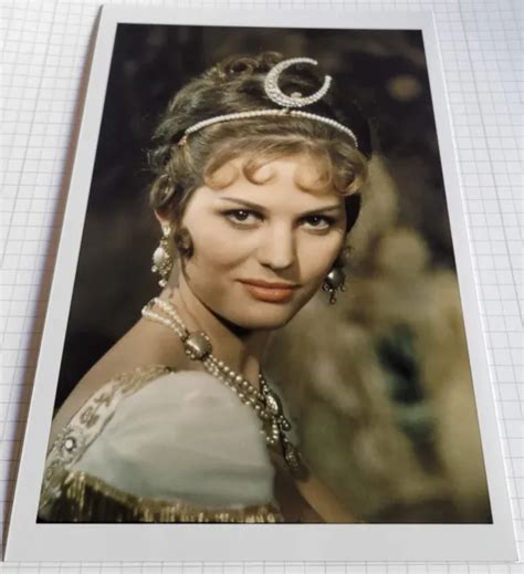 Schauspielerin Claudia Cardinale Film Star Foto Im Format Ca 13 X 18