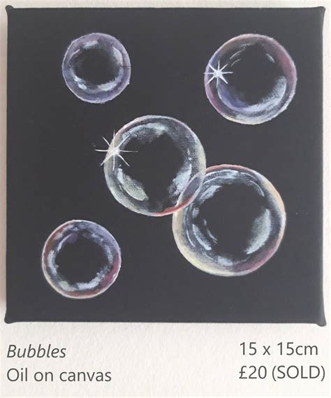 bubbles ps sold painting  cool canvases saatchi art