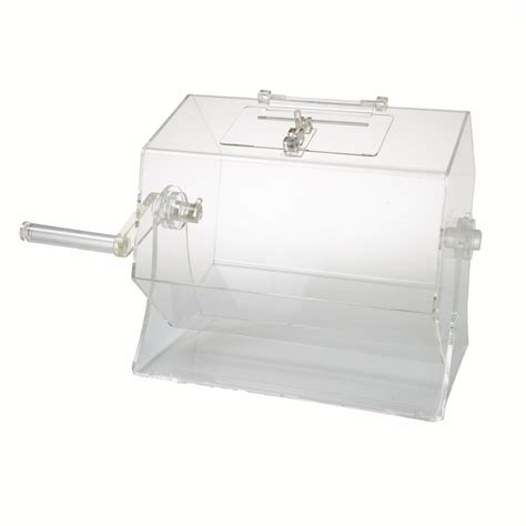 Raffle Drum Acrylic Rebel Party Rentals