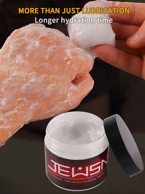 Jeusn White Lube Water Soluble Lubrication Fist Anal Lubricant Sex Toys Butt Anus Gay Men Oil