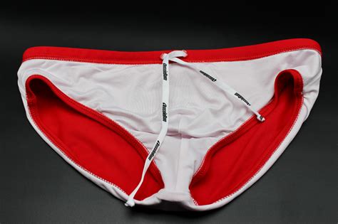 AussieBum Mens Red Swish Swim Brief Bikini Swimwear Size S M L XL EBay