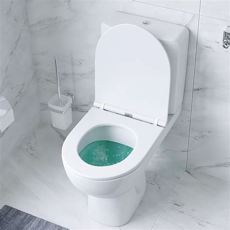 Унитаз напольный AM.PM Gem C908607SC с сиденьем микролифт, белый ...