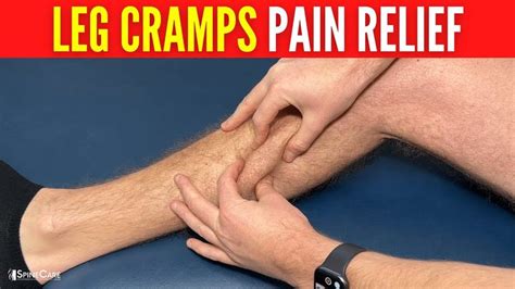 How To Relieve Leg Cramps In SECONDS Calf Cramps Leg Cramps Muscle