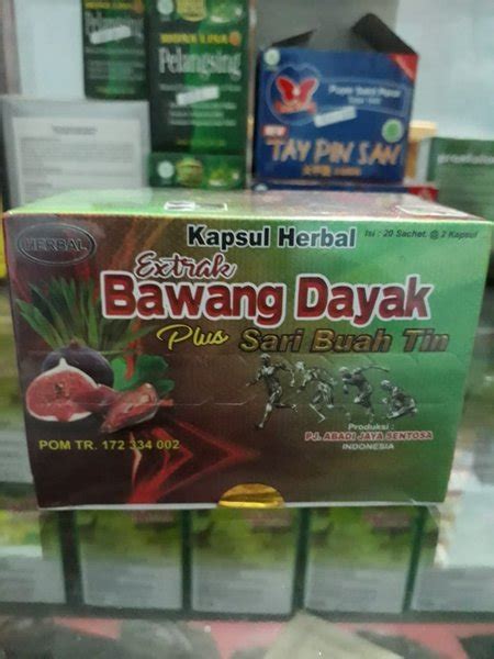 Jual OBAT ASAM URAT BAWANG DAYAK PLUS DAUN TIN ORIGINAL Di Lapak