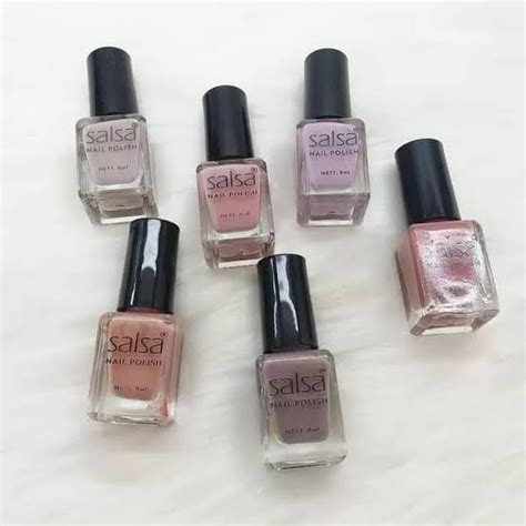 Jual Salsa Nail Polish Ecer Nude Series 01 Nude 02 Matte Set A Glossy Set B Cat Kuku