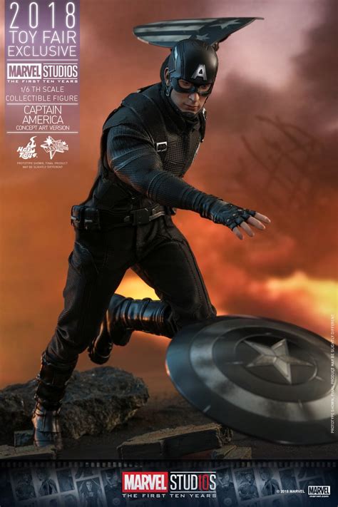 Hot Toys Reveals Marvel S Captain America Concept Art Action Figure GeekTyrant