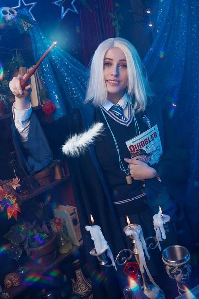 Usagi и её косплей на Луну Лавгуд Поначалу Луна Лавгуд воспринималась ...