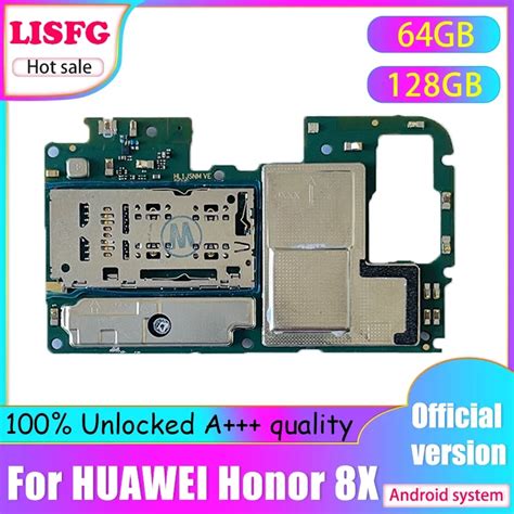 Полная разблокированная материнская плата для Huawei Honor 8X ...