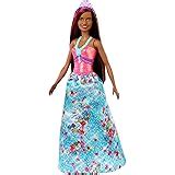 Amazon Barbie Dreamtopia Princess Doll Approx Inch Brunette With Pink Hairstreak