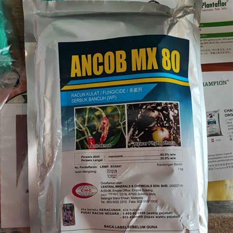 Mencozeb Ancom MX 80 1 Kg Shopee Malaysia