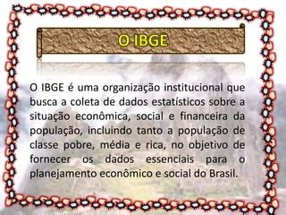 Qual A Importância Do Ibge Para O Brasil - A importância do IBGE | PPTX