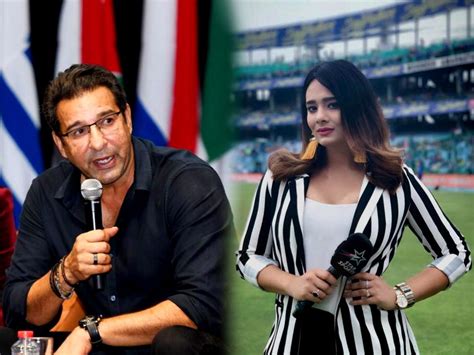 Mayanti Langer vs Wasim Akram अकर मयत लगरचय परशनवर