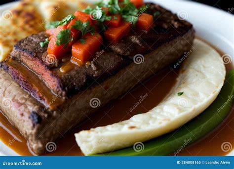 Succulent Acaraje With Beef A Delightful Culinary Delight.AI Generated