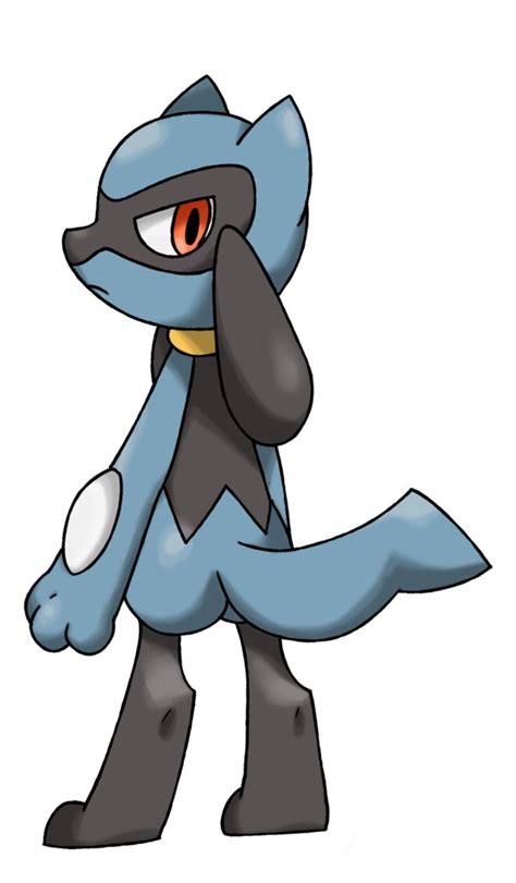 An Image Of A Cartoon Character In Blue And Black With Red Eyes