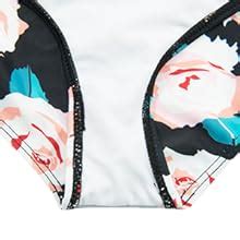 Durio Bikini High Waist Damen Zweiteiliger Bikini Set Hohe Taille Bikinihose Mit Langem Volant