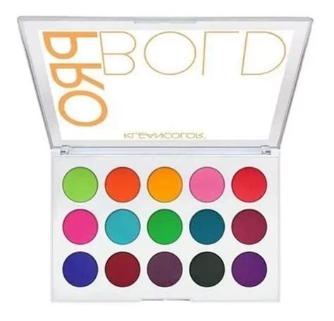 Paleta De Sombras Probold Pressed Pigment Palette Kleancolor Cuotas