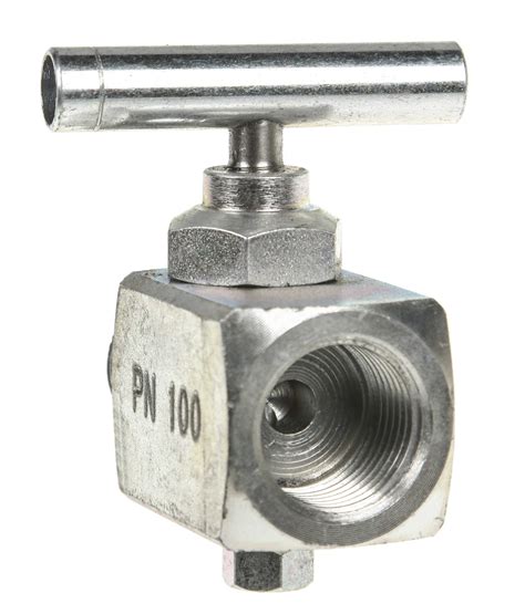 Кран для манометра линейный игольчатый COPRIM PN100 1/2" M/F купить в ...