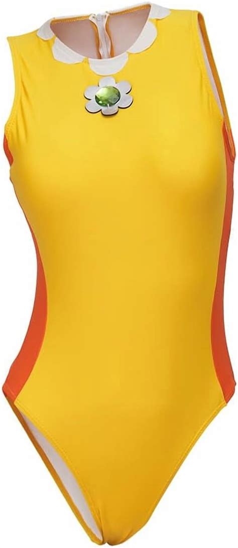 Princess Peach Swimming Daisy Rosalina Bikini Bathing Suit Swimsuit For Teen Women Adult