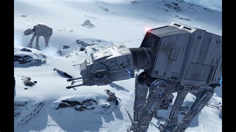 AT AT Invasion Battlefront Gameplay Hoth Walker Assault YouTube