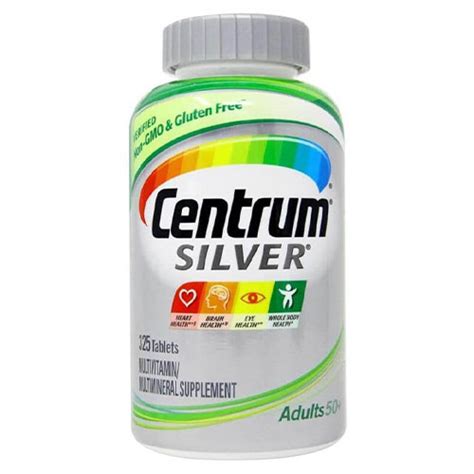 Centrum Silver Adults 50+ Multivitamins • FittShell