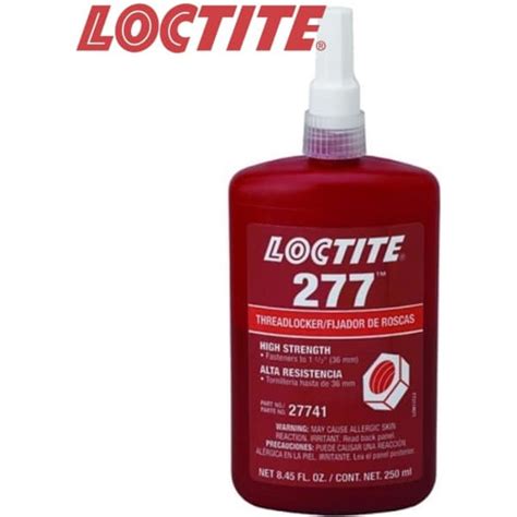 Loc Ml Loctite Red High Strength Threadlocker Ml Ml