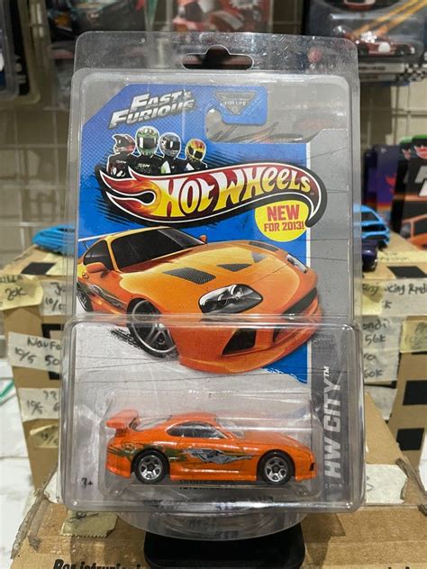 Hot Wheels Toyota Supra Protec Toys Collectibles Mainan Di Carousell