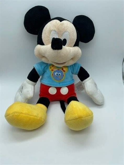 Disney Talking Mickey Mouse Clubhouse Plush Toy 12 Inch Lights