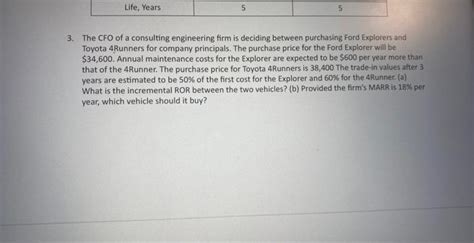 Solved The Cfo Of A Consulting Engineering Firm Is Chegg